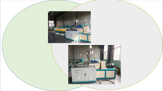 HDPE 550mm Garis Ekstrusi Pipa Ganda
