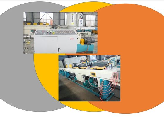 PVC 630mm Jalur Pipa Ekstrusi Ganda