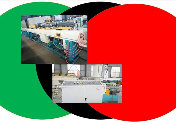 HDPE Twin Screw 750mm Garis Ekstrusi Pipa Plastik