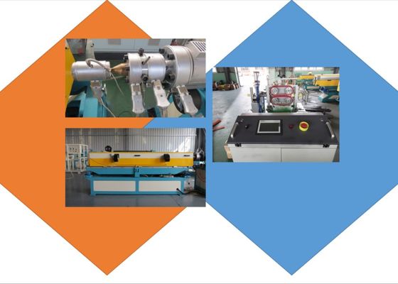 PE 800mm Garis Ganda Dinding Bergelombang Pipa Ekstrusi
