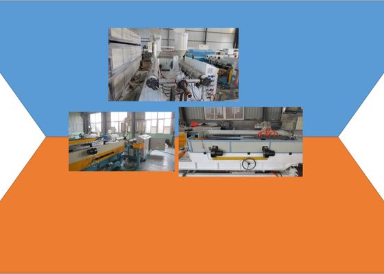 Garis Ekstrusi Pipa HDPE PPR 62mm Dengan Relay Schneider