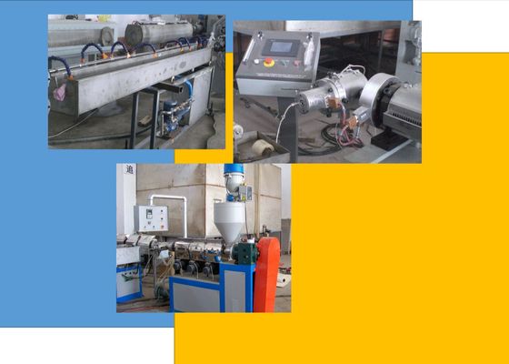 PVC Spiral Kawat Baja Mesin 650kgh Tabung Fleksibel