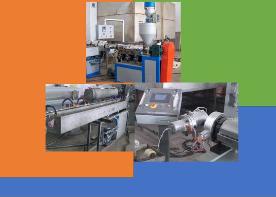 650kg / h Single Steel Wire Reinforced Hose / Mesin Mesin Pipa Fleksibel