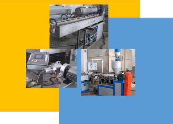 650kg / h Single Steel Wire Reinforced Hose / Mesin Mesin Pipa Fleksibel
