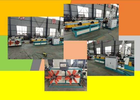 15m / Min HDPE Corrugated Drainage Pipe Line Produksi