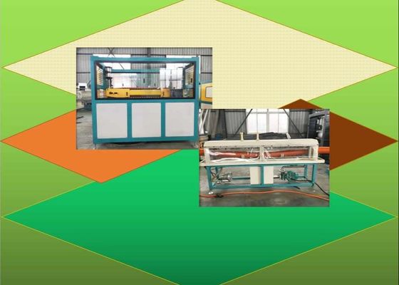 Deep Screw Single Wall PVC Garis Ekstrusi Pipa Bergelombang