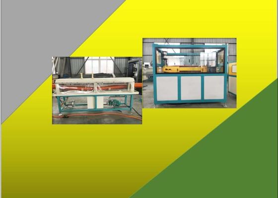 Deep Screw 800Kg / H PLC Garis Ekstrusi Pipa Bergelombang