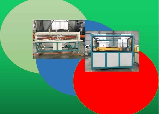 65kw 150kg / H PE Garis Ekstrusi Pipa Bergelombang Dinding Ganda