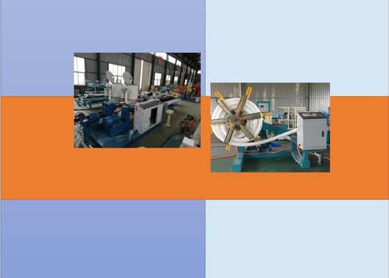 Mesin Pipa Bergelombang Dinding Ganda ABB Inverter PE PVC