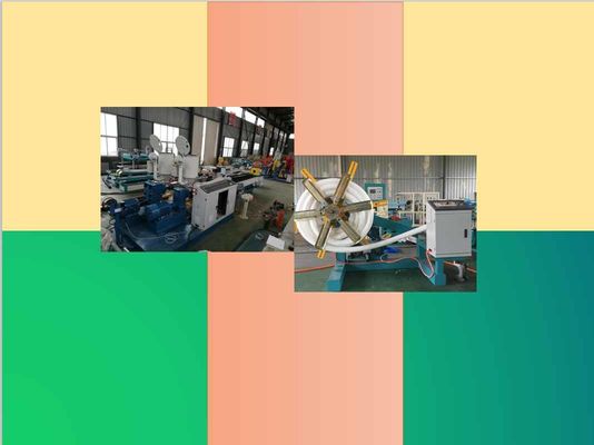 Sekrup Ganda 30kg / H 110mm Garis Ekstrusi Pipa Pvc