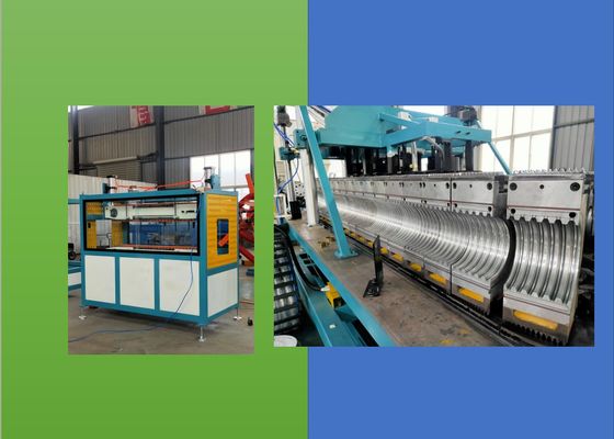 Mesin Ekstrusi Pipa HDPE LDPE 15m / Min 35kw 100Kg / Jam
