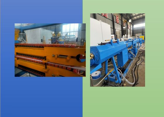 Lini Produksi Pipa Plastik Double Screw PLC 50kg / H.