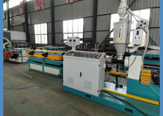Garis Ekstrusi Tabung Bergelombang HDPE PVC PLC Dinding Ganda