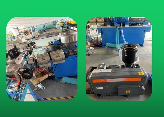 2-3,5m / Min Jalur Produksi Pipa Bergelombang Dinding Ganda PVC 250-300 Kg / H