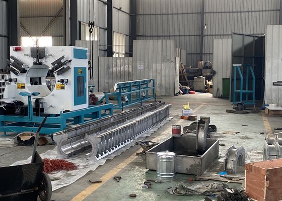 PE Corrugated Pipe Extrusion Line Mesin Pembuat Pipa Dua Lapisan
