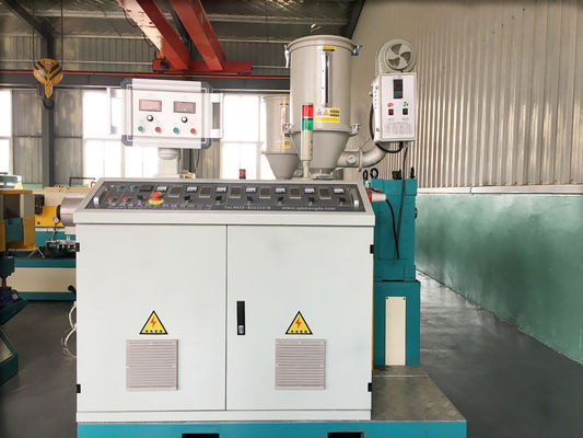 12m / Min 25mm PP PVC Mesin Pembuat Pipa Bergelombang / Mesin Pembuat