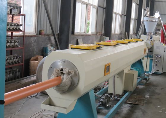 Drainase Garis Ekstrusi Pipa PVC Untuk Pasokan Air / Mesin Pembuat