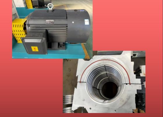 HDPE Sewer Drain Garis Ekstrusi Pipa Bergelombang Dinding Ganda