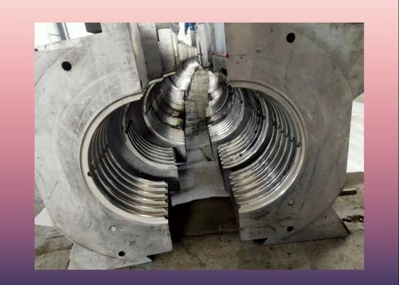 Mesin Ekstrusi Tabung Saluran Limbah Bergelombang 500mm