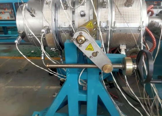 Sekrup Ganda PPR PE Garis Ekstrusi Pipa Bergelombang 10m / Min