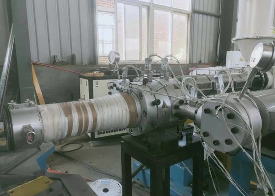 Mesin Pipa Bergelombang Dinding Tunggal PVC 20m / Min 110mm 315mm
