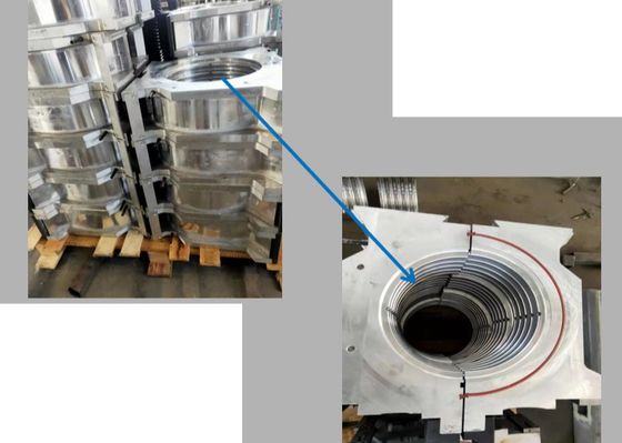 Lini Produksi Pipa Bergelombang Dinding Ganda HDPE ID200mm ID600 mm
