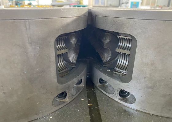 4.5-53mm Kecepatan Tinggi Jalur Produksi Pipa Bergelombang Dinding Tunggal