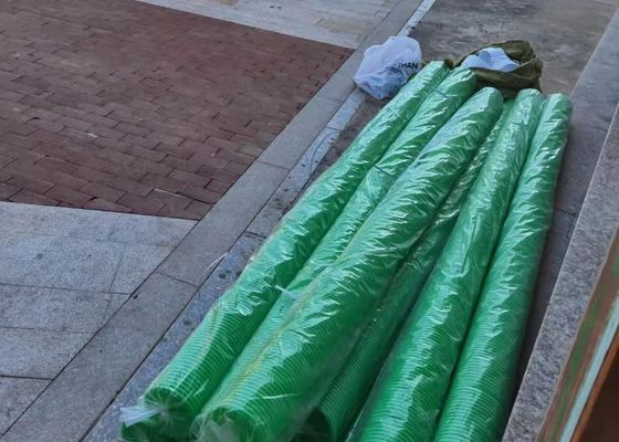 Garis Ekstrusi Pipa Bergelombang Plastik Fleksibel Udara Segar Dinding Ganda