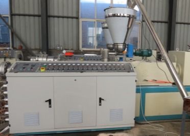 20-110mm Twin Screw Extruder Machine Pipa Kabel Saluran Listrik PVC