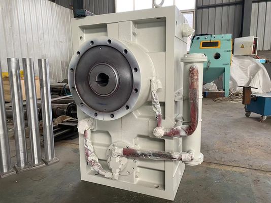 1t / H PE / HDPE Garis Ekstrusi Pipa Bergelombang Dinding Ganda Untuk Saluran Drainase / Kabel