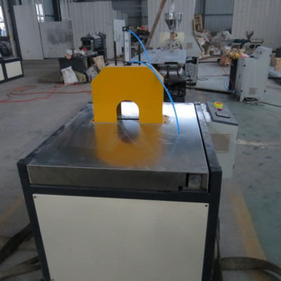 37KW Motor Mesin Ekstrusi Pipa PVC Lini Produksi Twin Screw Extruder
