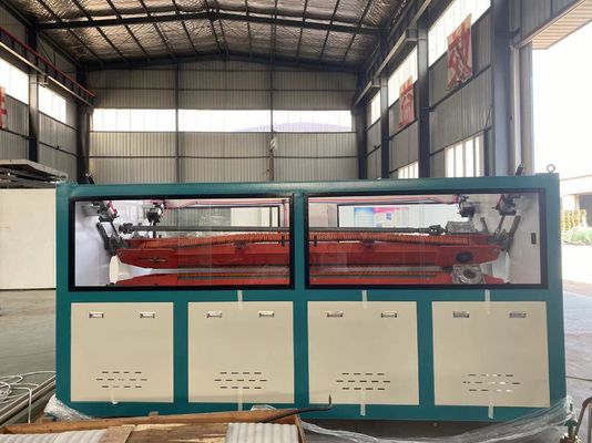 Mesin Ekstrusi Pipa Bergelombang Dinding Ganda HDPE / PP / PVC / Mesin Pipa